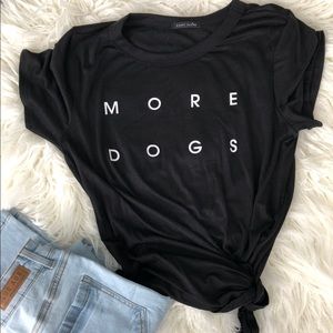 Sweet Claire More Dogs Tee